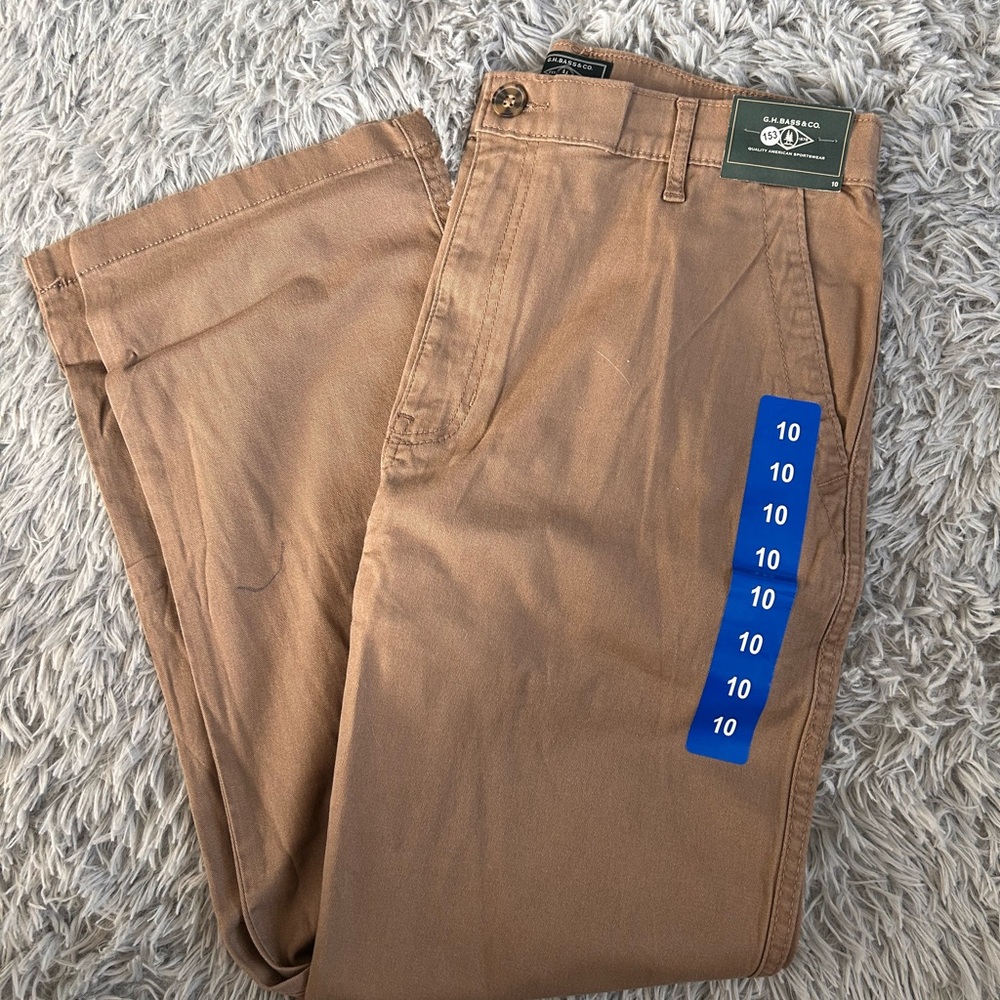 G.H. Bass & Co Women’s Tan Pants